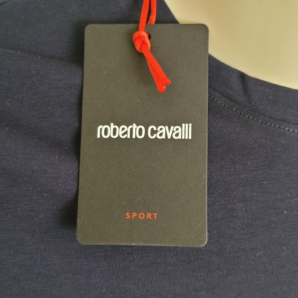 โ๏ธ ROBERTO CAVALLI SPORT MEN GRAPHIC PRINT UNISEX Tee โ๏ธ - Picture 9 of 16